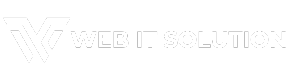 Web It Solution Logo White ()